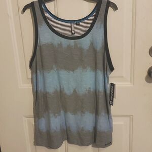 Ocean Current Blue Tank Top Men's XL